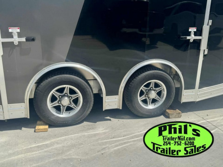 New 2024 Mission PINNACLE SERIES 8.5X24 Car / Racing Trailer ALUMINUM RACE TRAILER FULL ESCAPE DOOR WITH REMOVABLE FENDER SCRATCH & DENT ONLY 1 AVAILABLE AT THIS PRICE!