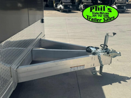 New 2024 Mission PINNACLE SERIES 8.5X24 Car / Racing Trailer ALUMINUM RACE TRAILER FULL ESCAPE DOOR WITH REMOVABLE FENDER SCRATCH & DENT ONLY 1 AVAILABLE AT THIS PRICE!