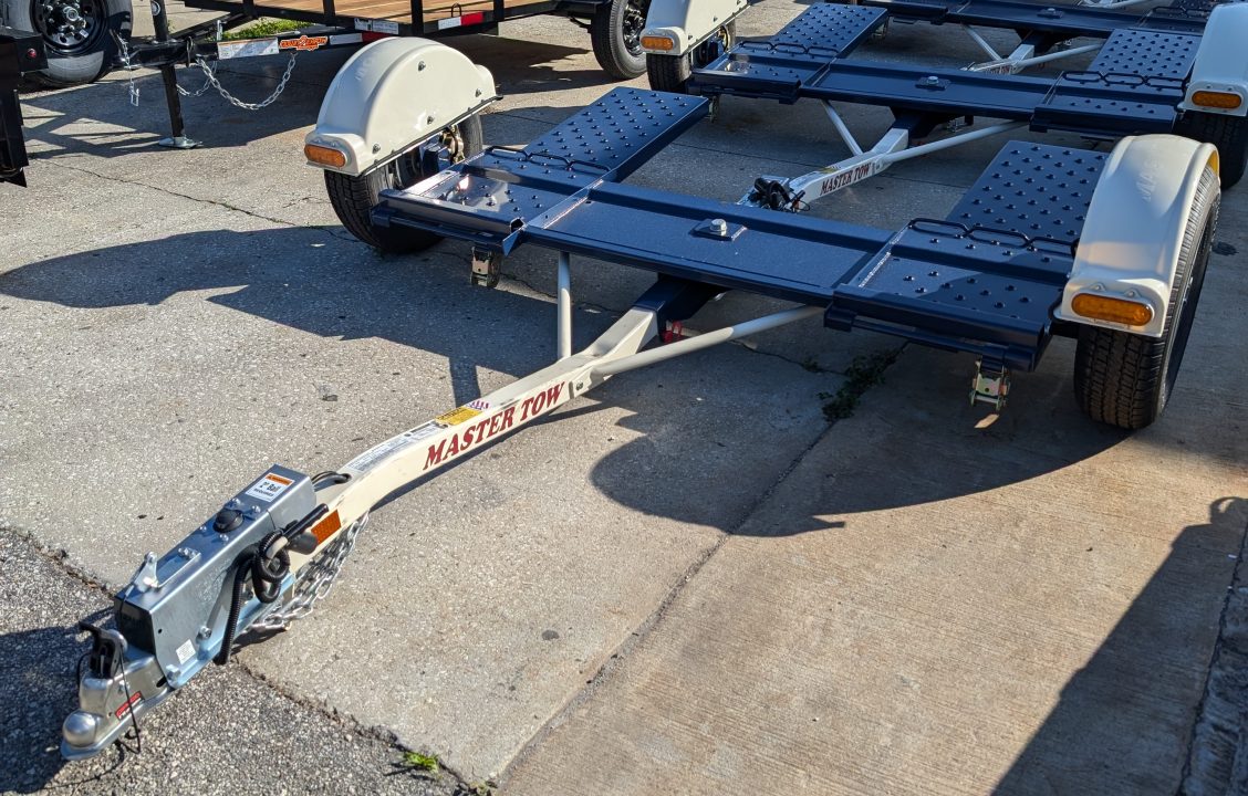 New 2025 Master Tow 80" 3.5K AXLE SURGE BRAKE TOW DOLLY Car / Racing Trailer