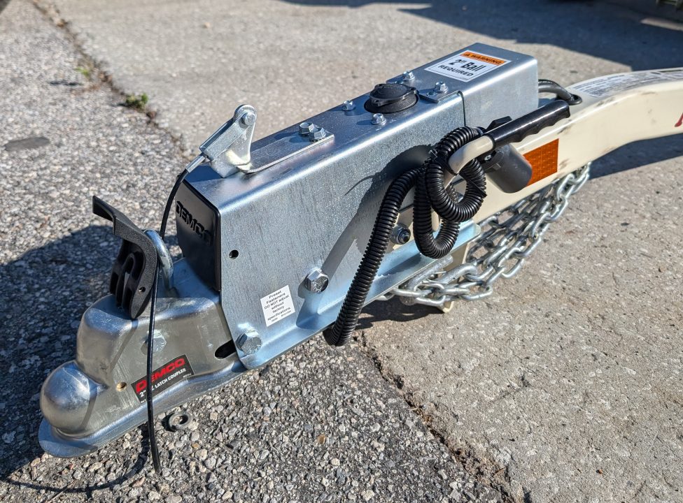 New 2025 Master Tow 80" 3.5K AXLE SURGE BRAKE TOW DOLLY Car / Racing Trailer