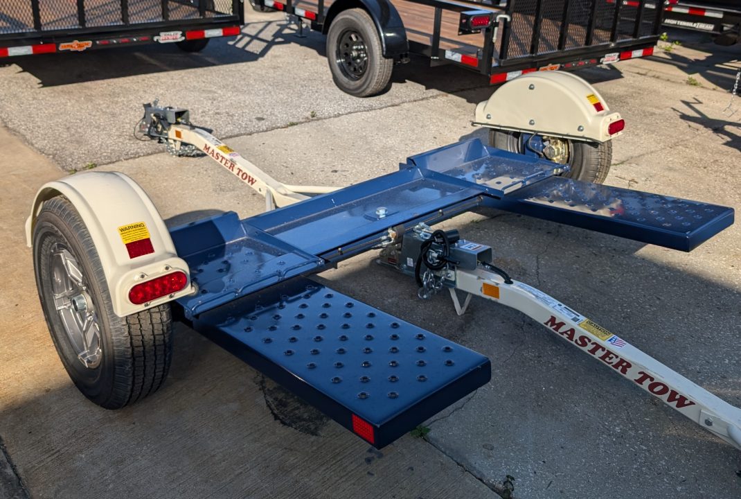New 2025 Master Tow 80" 3.5K AXLE SURGE BRAKE TOW DOLLY Car / Racing Trailer