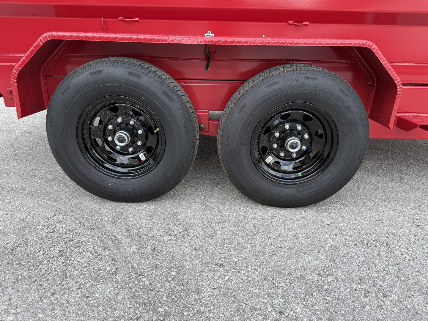 New 2026 Sure-Trac 7x14 Telescopic 14K W/ Hydraulic Jack Dump Trailer