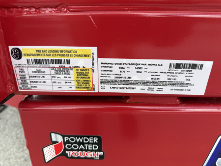 New 2026 Sure-Trac 7x14 Telescopic 14K W/ Hydraulic Jack Dump Trailer