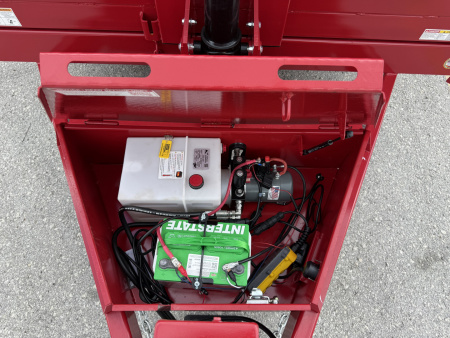 New 2026 Sure-Trac 7x14 Telescopic 14K W/ Hydraulic Jack Dump Trailer