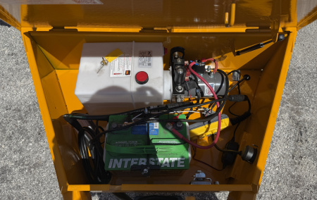 New 2026 Sure-Trac 7x14 Telescopic 14K W/ 15K Hydraulic Jack Dump Trailer