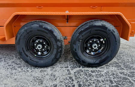 New 2026 Sure-Trac 7x14 14K W/ 15K Hydraulic Jack Dump Trailer