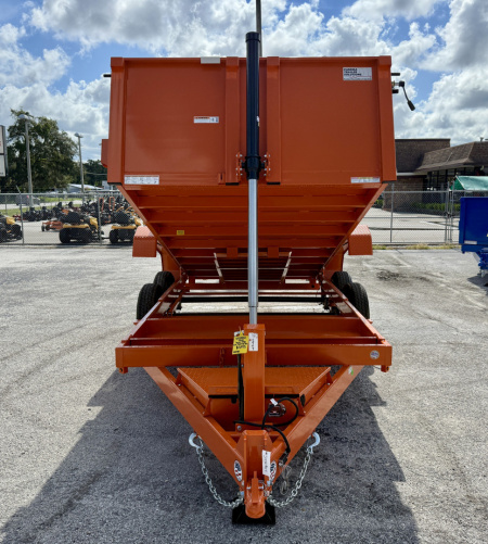 New 2026 Sure-Trac 7x14 14K W/ 15K Hydraulic Jack Dump Trailer