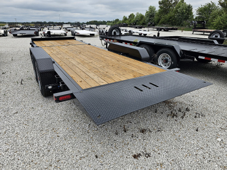 New 2026 Sure-Trac 82" x 22' (16+6) 17.6K Pro Series Beam Tilt Equipment Trailer