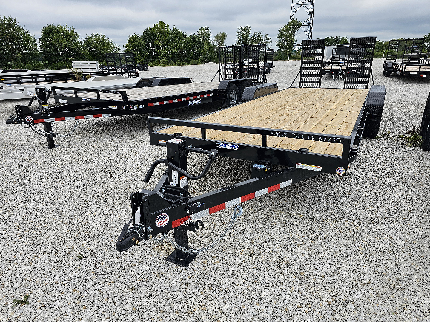 New 2026 Sure-Trac 7 x 22 (20+2) 14K Equipment Trailer