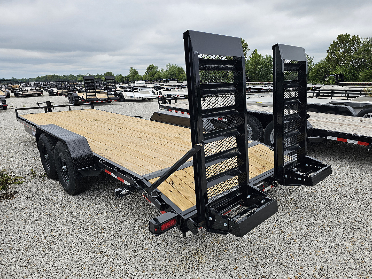 New 2026 Sure-Trac 7 x 22 (20+2) 14K Equipment Trailer