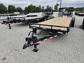New 2026 Sure-Trac 7 x 22 (20+2) 14K Equipment Trailer