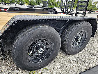 New 2026 Sure-Trac 7 x 22 (20+2) 14K Equipment Trailer