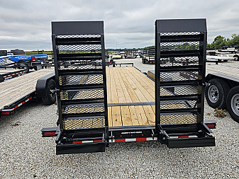 New 2026 Sure-Trac 7 x 22 (20+2) 14K Equipment Trailer