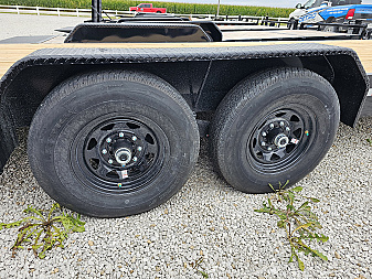 New 2026 Sure-Trac 7 x 22 (20+2) 14K Equipment Trailer