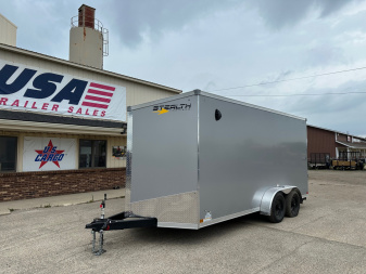 New 2025 Stealth Trailers 7x16 Titan w/7ft Int Ht & Ramp Door Cargo / Enclosed Trailer