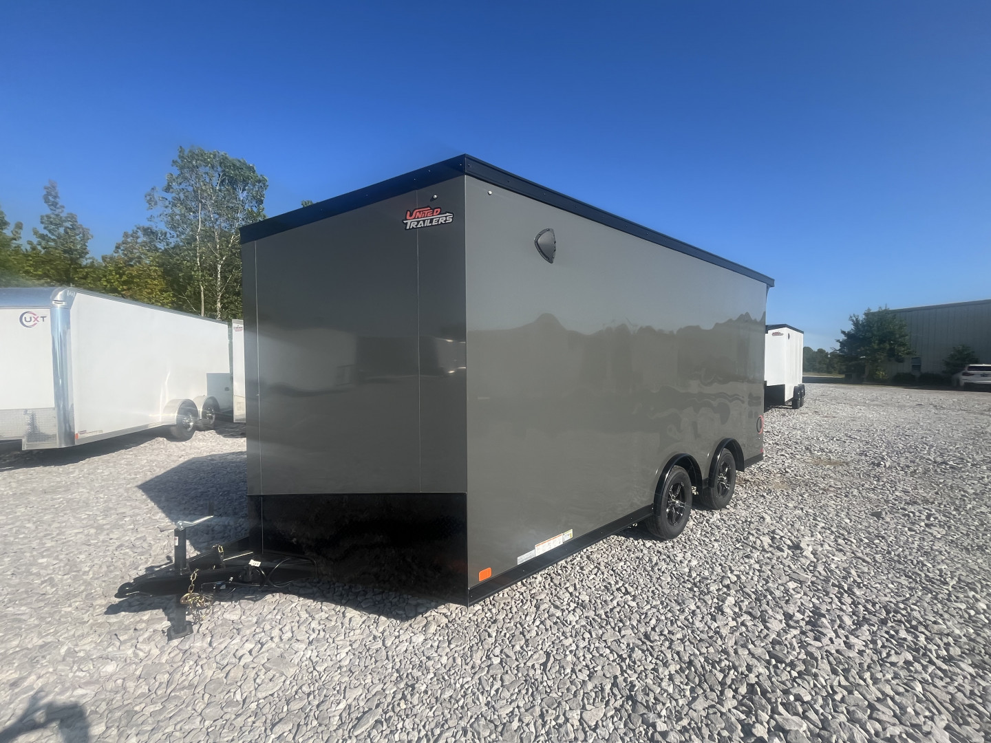 New 2026 United Trailers UJ-8.6X16TA35 VEE NOSE Cargo / Enclosed Trailer