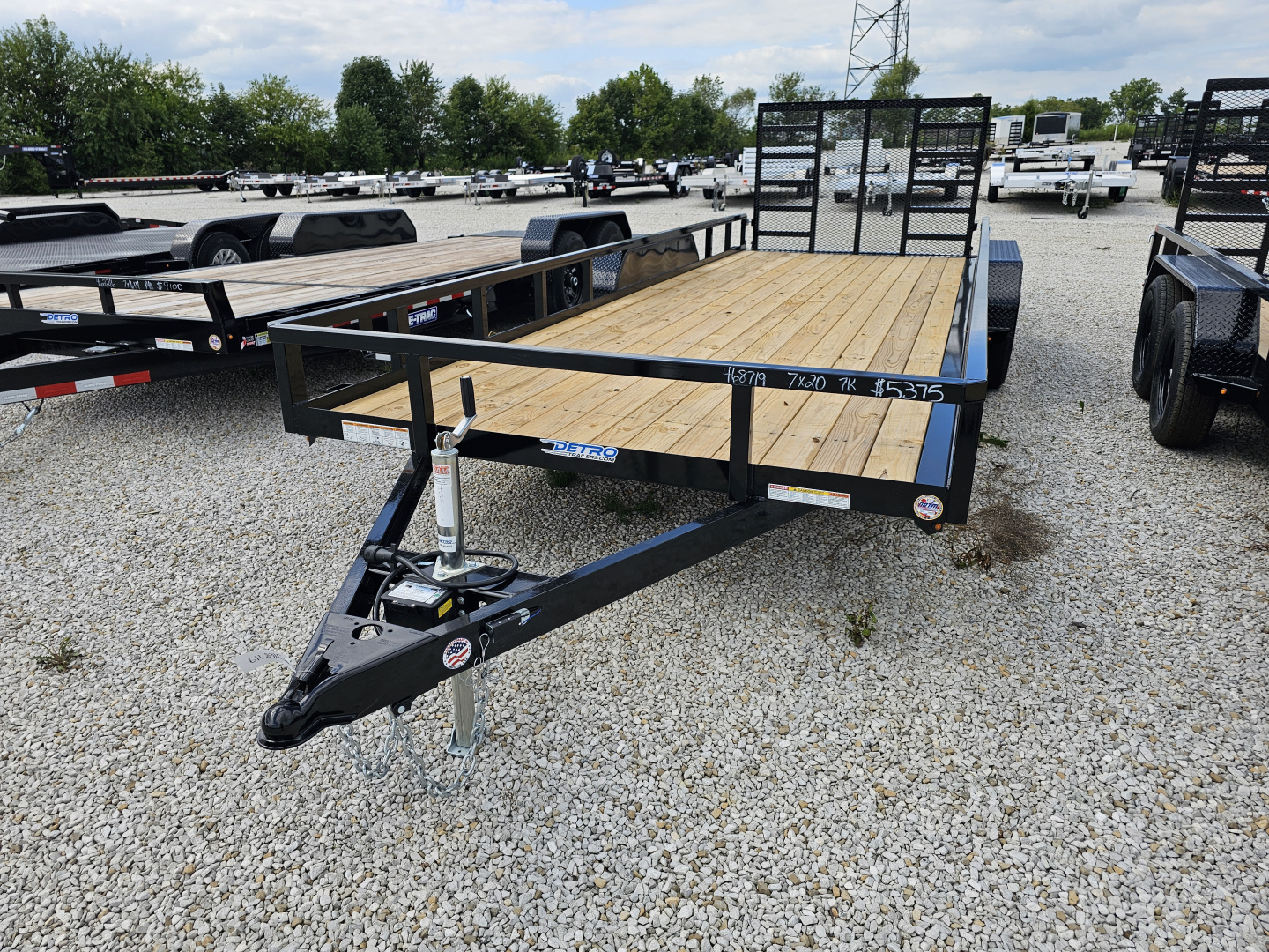 New 2026 Sure-Trac 7 x 20 7K Tube Top Utility Trailer