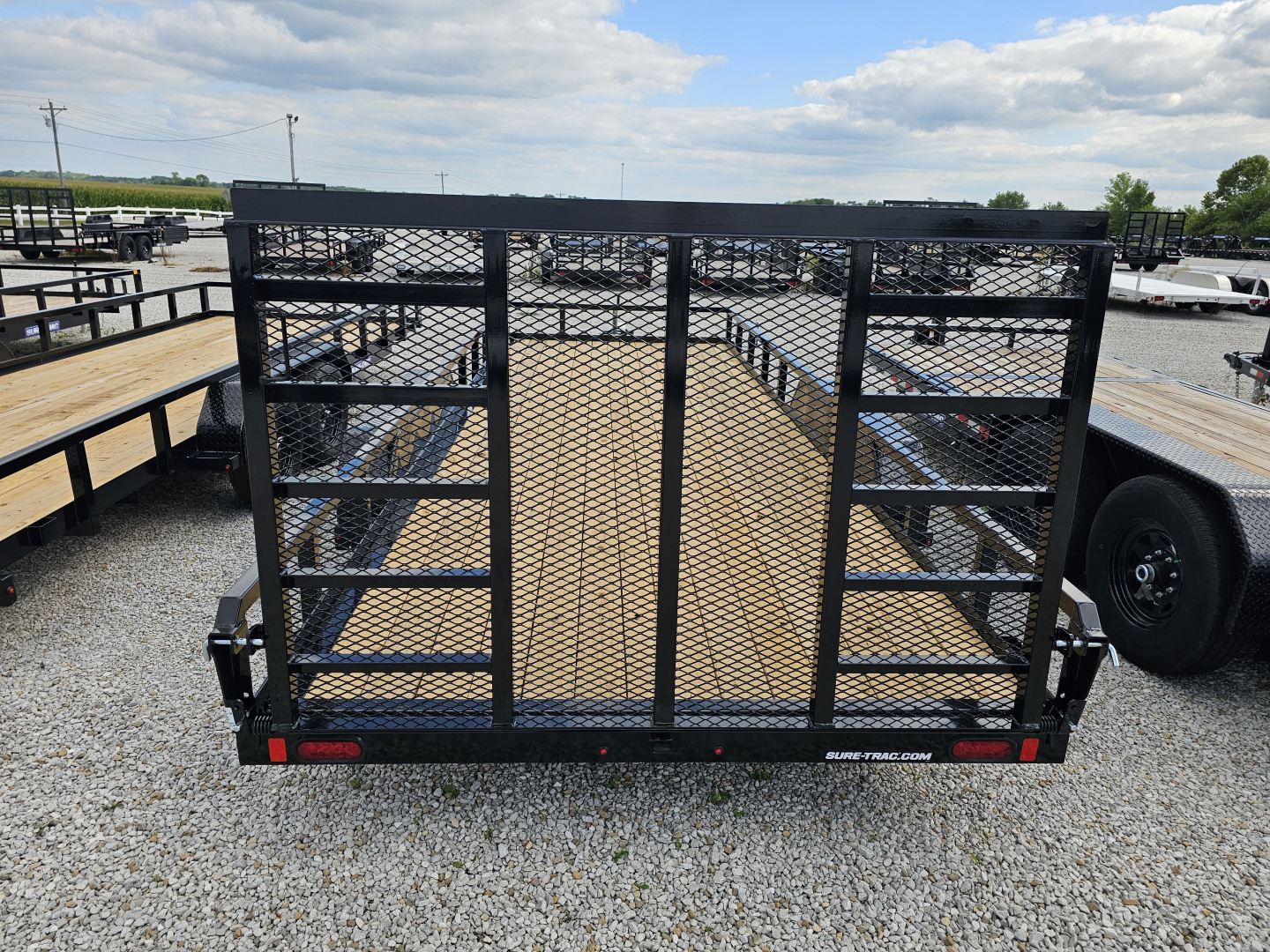New 2026 Sure-Trac 7 x 20 7K Tube Top Utility Trailer