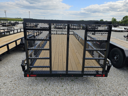 New 2026 Sure-Trac 7 x 20 7K Tube Top Utility Trailer