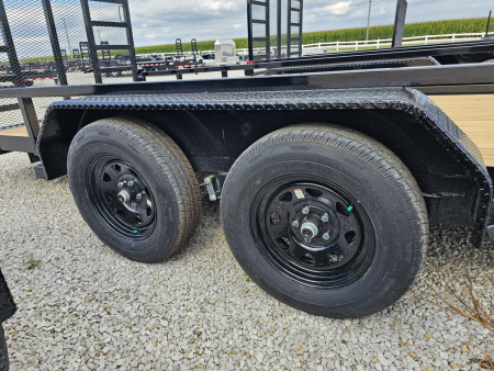 New 2026 Sure-Trac 7 x 20 7K Tube Top Utility Trailer