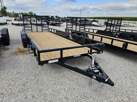 New 2026 Sure-Trac 7 x 20 7K Tube Top Utility Trailer