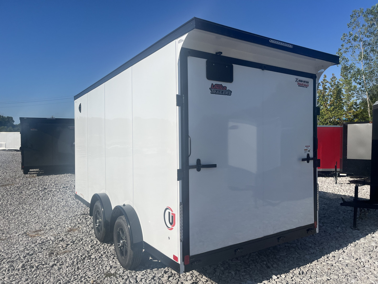 New 2026 United Trailers UJ-7.516TA35 CARGO TRAILER