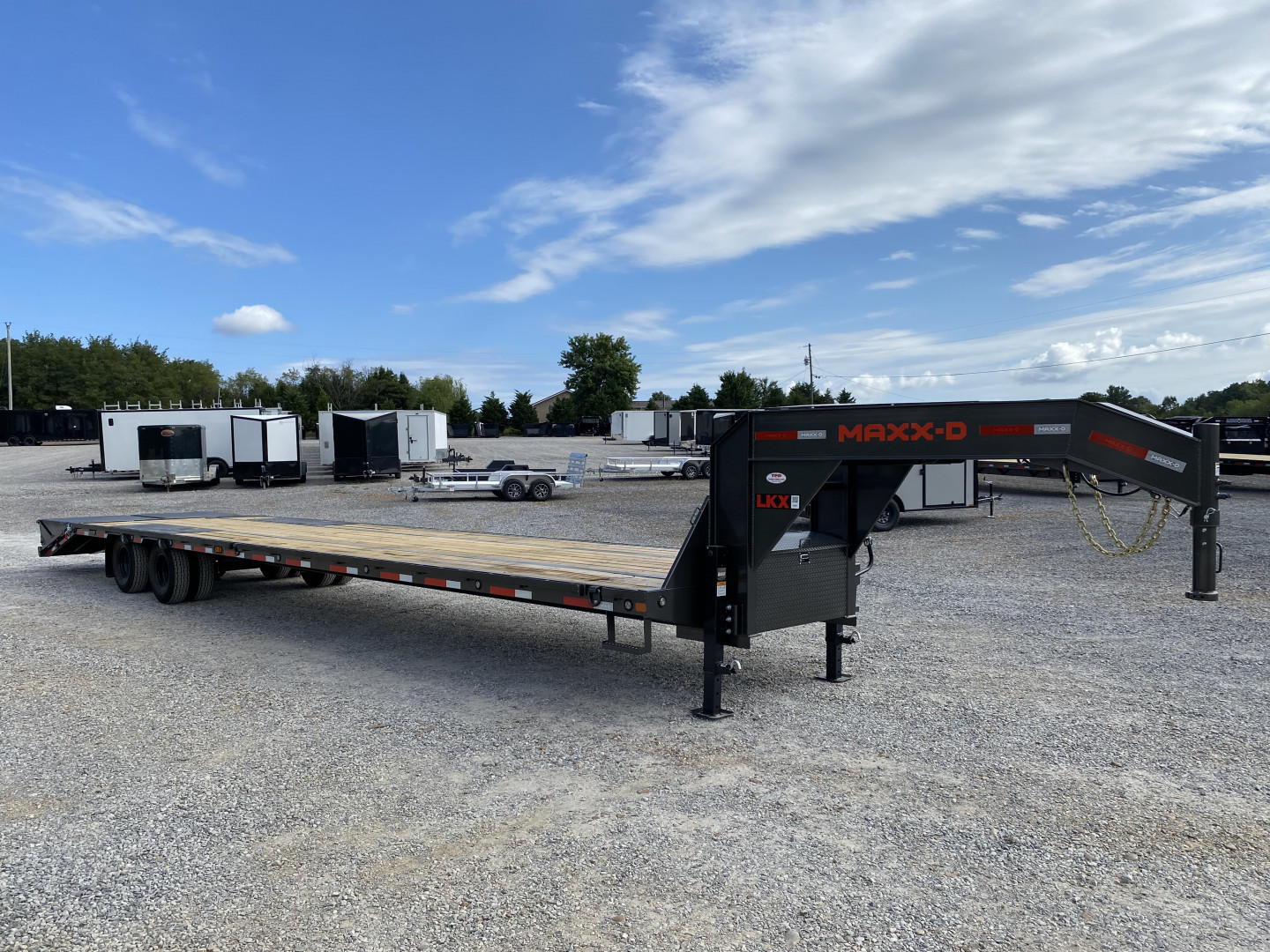 New 2026 MAXXD 102"X40' 25K Gooseneck Flatbed Trailer