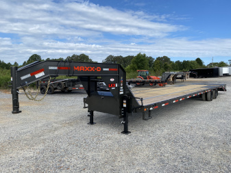 New 2026 MAXXD 102"X40' 25K Gooseneck Flatbed Trailer