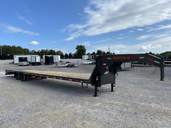 New 2026 MAXXD 102"X40' 25K Gooseneck Flatbed Trailer
