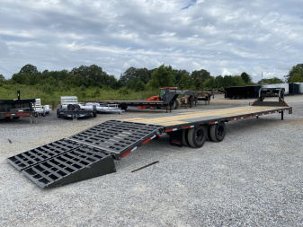 New 2026 MAXXD 102"X40' 25K Gooseneck Flatbed Trailer