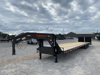 New 2026 MAXXD 102"X40' 25K Gooseneck Flatbed Trailer