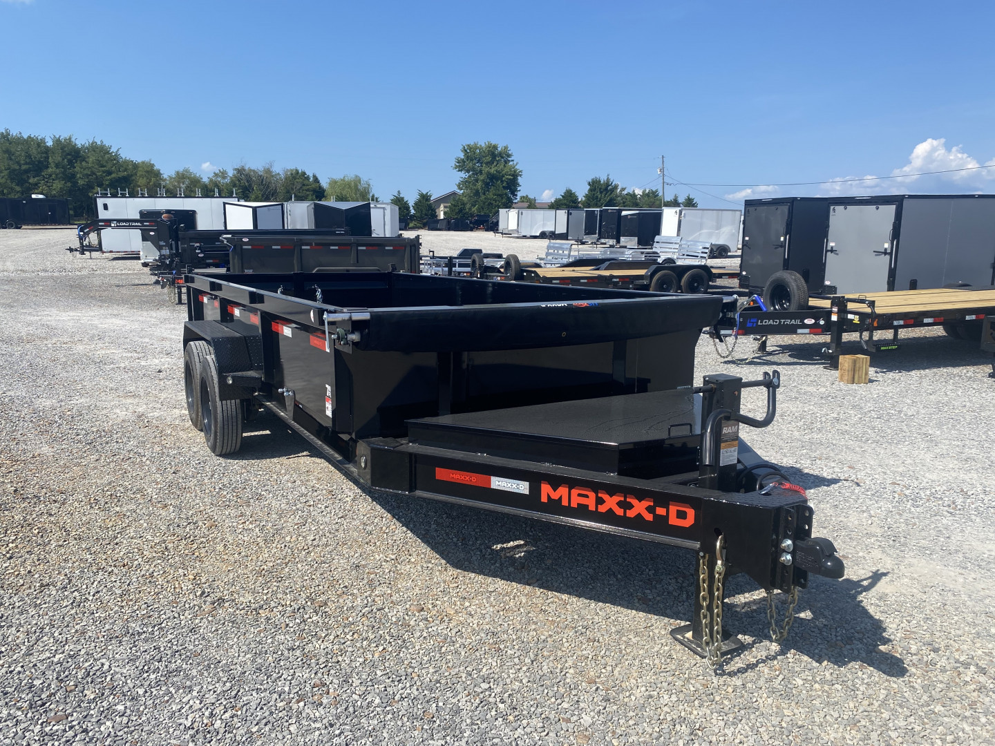 New 2026 MAXXD 83"x16' 17.5k Dump Trailer