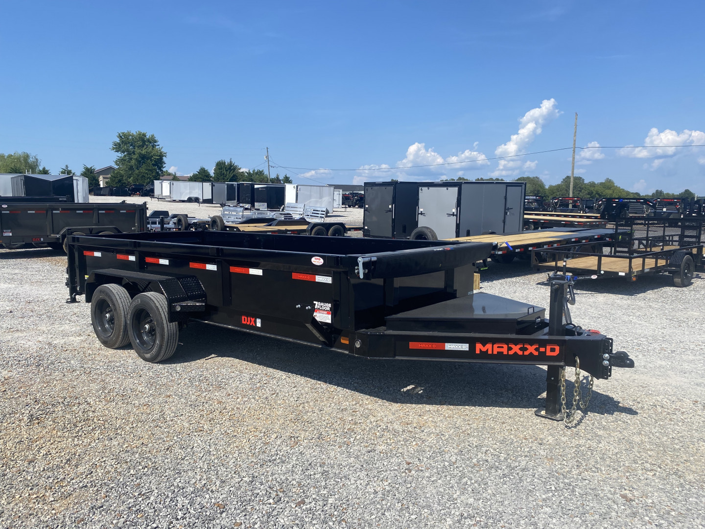 New 2026 MAXXD 83"x16' 17.5k Dump Trailer