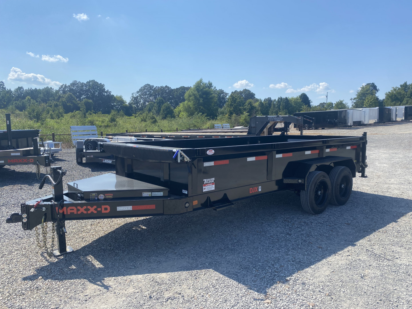 New 2026 MAXXD 83"x16' 17.5k Dump Trailer