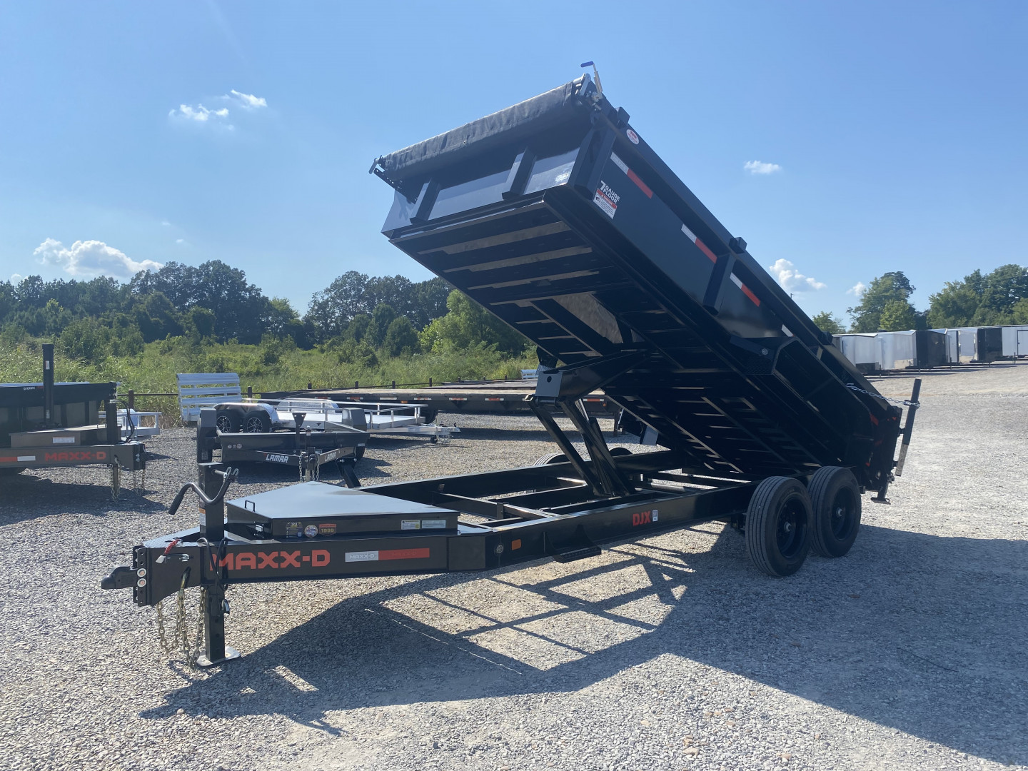New 2026 MAXXD 83"x16' 17.5k Dump Trailer