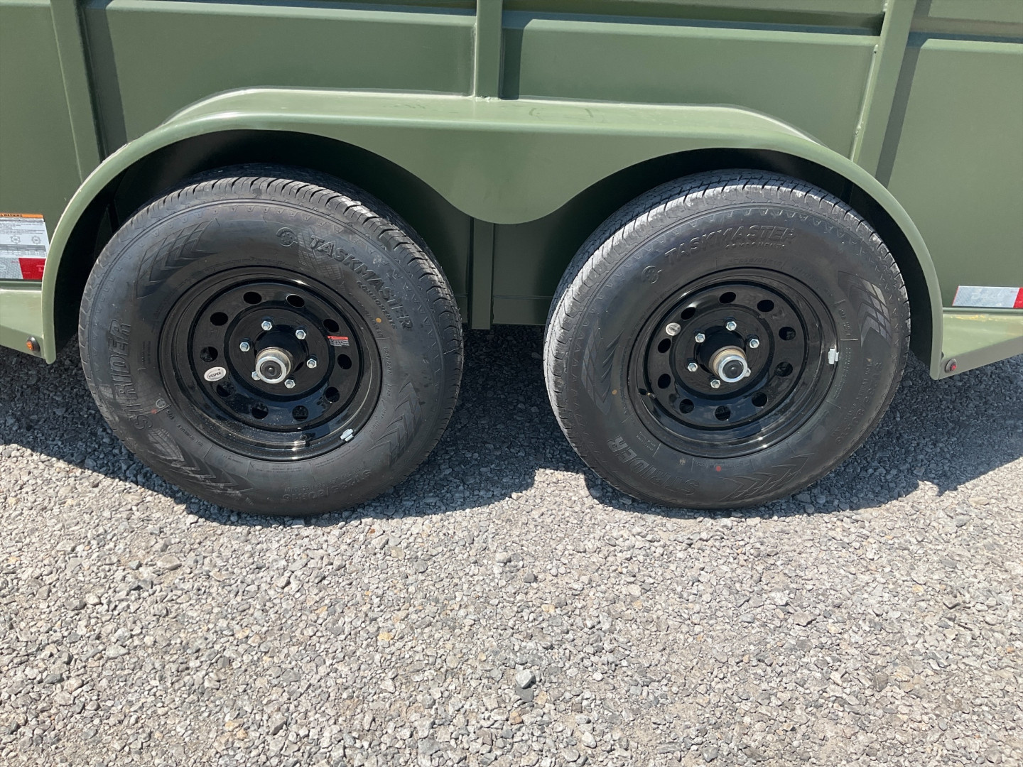 New 2026 Delco 6'8"x16' BP Livestock Trailer - S8