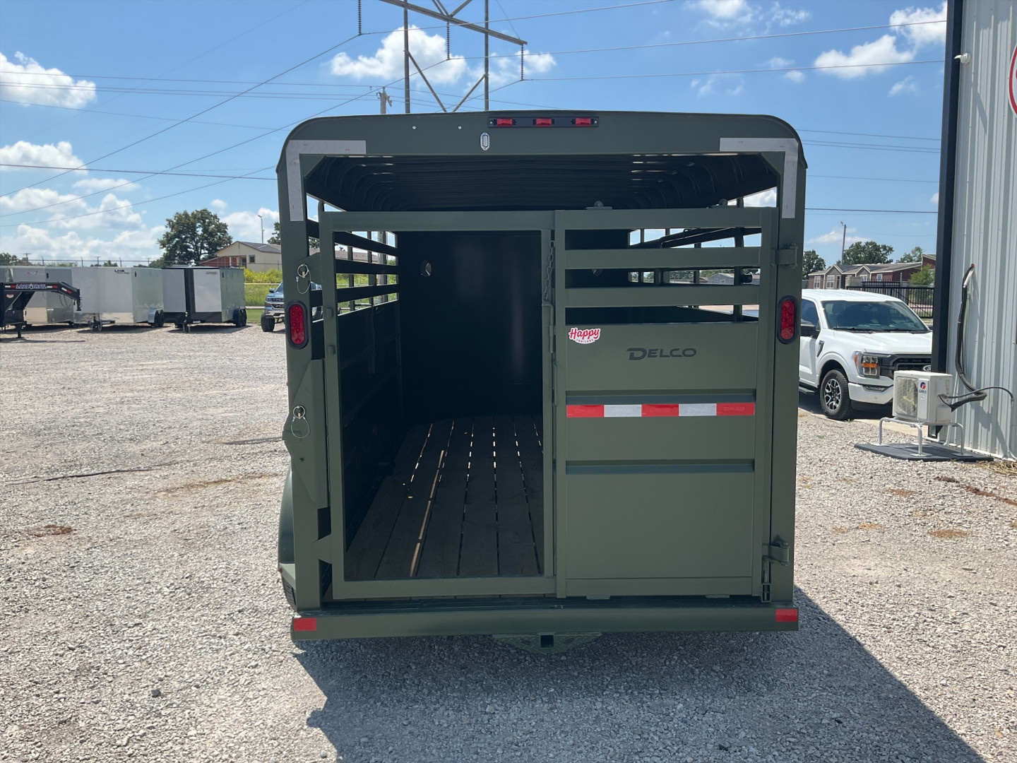 New 2026 Delco 6'8"x16' BP Livestock Trailer - S8