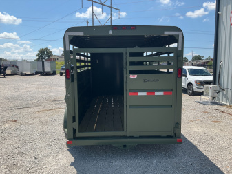 New 2026 Delco 6'8"x16' BP Livestock Trailer - S8