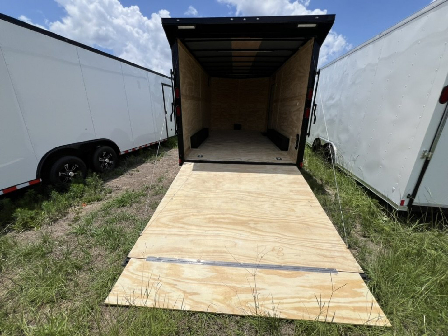 New 2026 Rock Solid Cargo 8.5x16 TA2 Motorcycle Trailer