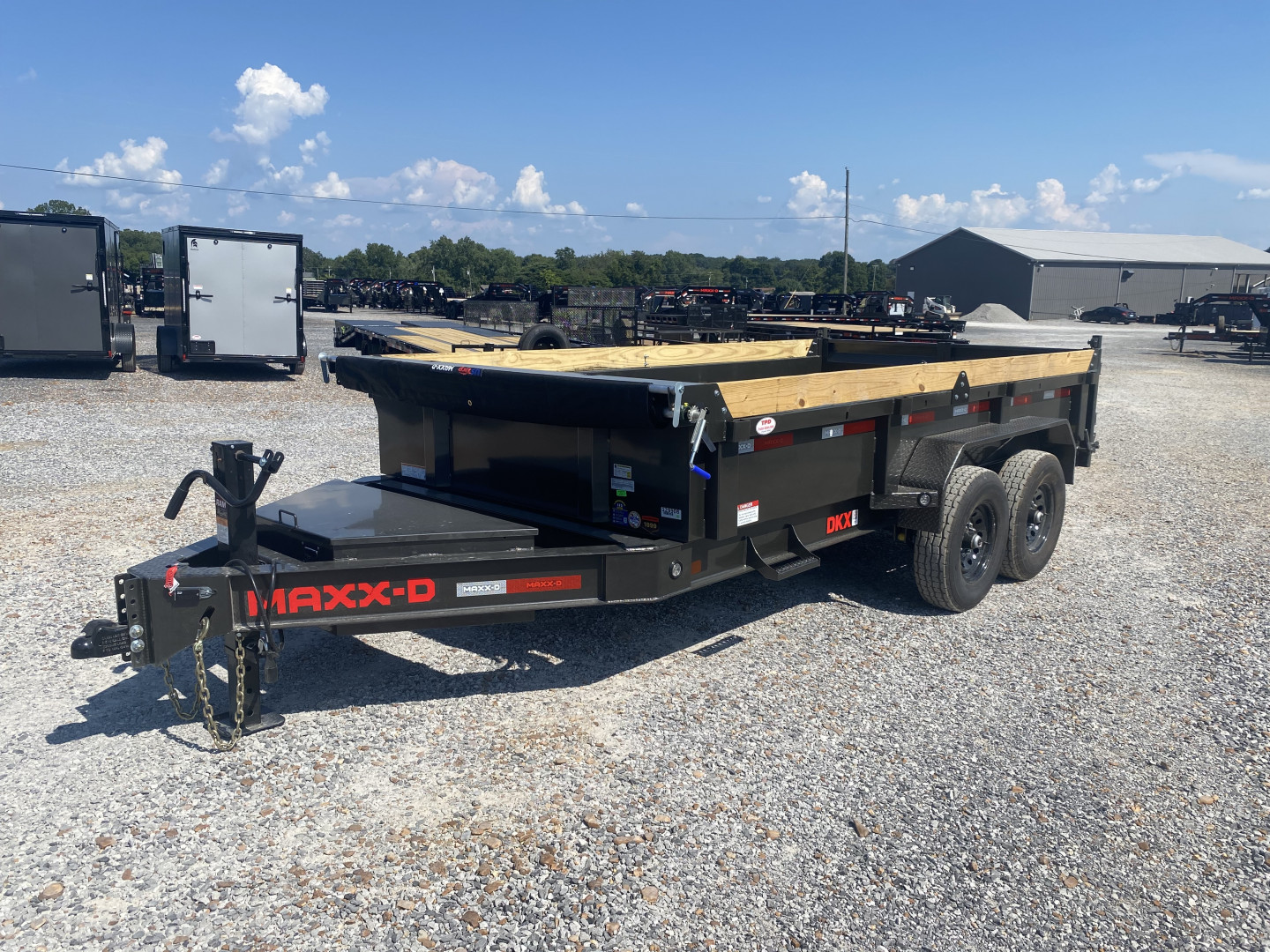New 2026 MAXXD 83"x14' 14k Dump Trailer