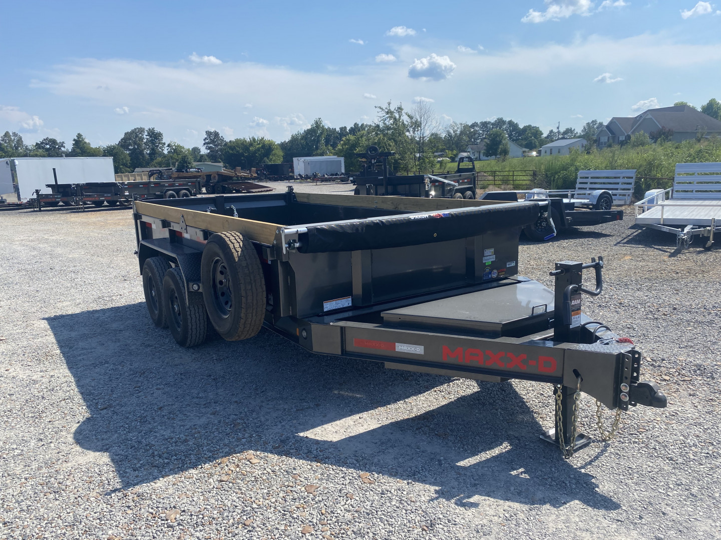 New 2026 MAXXD 83"x14' 14k Dump Trailer
