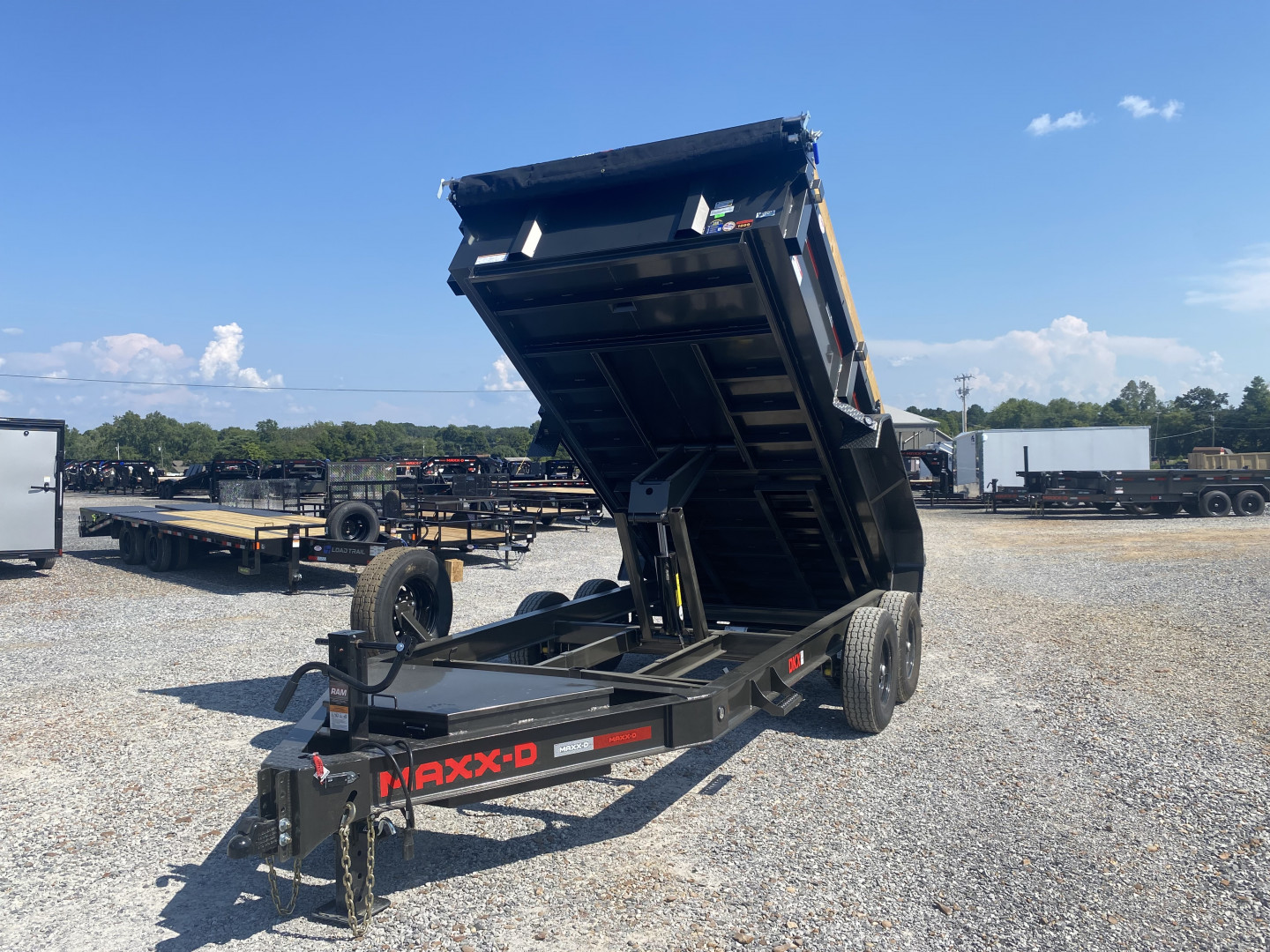 New 2026 MAXXD 83"x14' 14k Dump Trailer