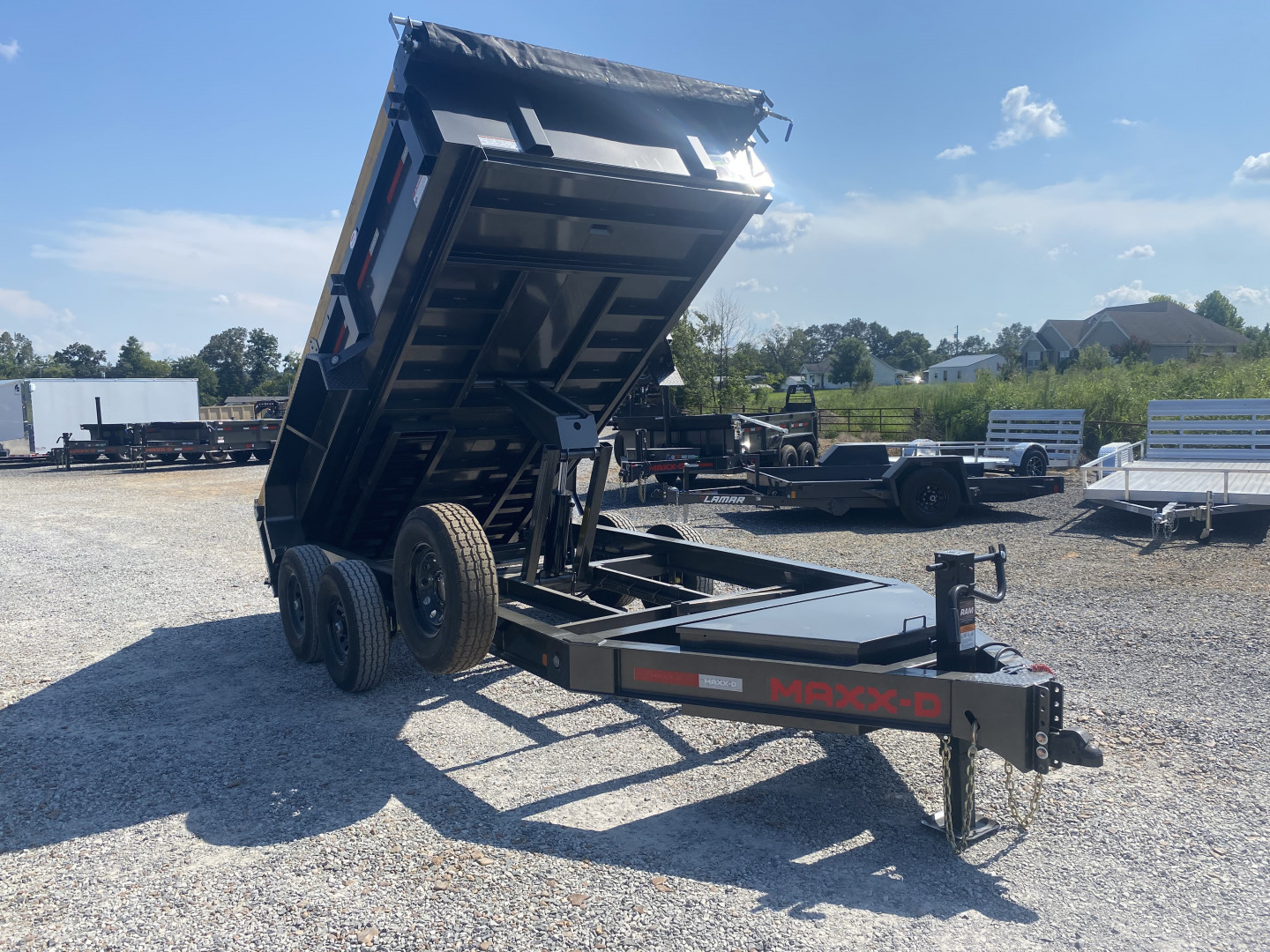 New 2026 MAXXD 83"x14' 14k Dump Trailer