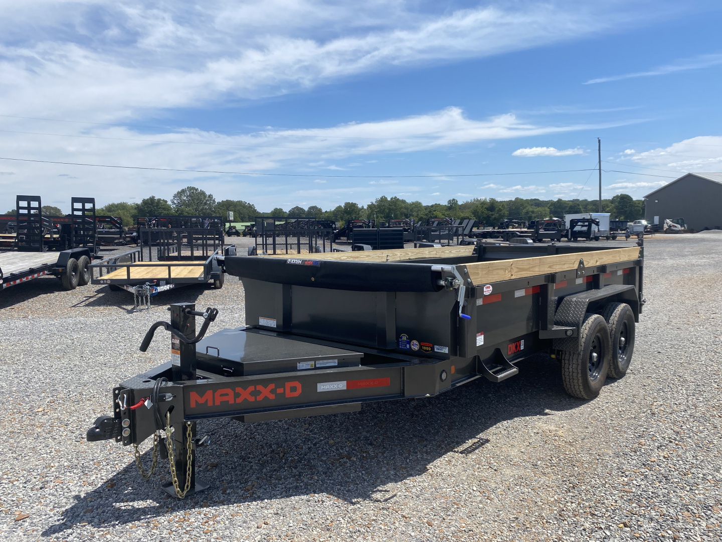 New 2026 MAXXD 83"x14' 14k Dump Trailer