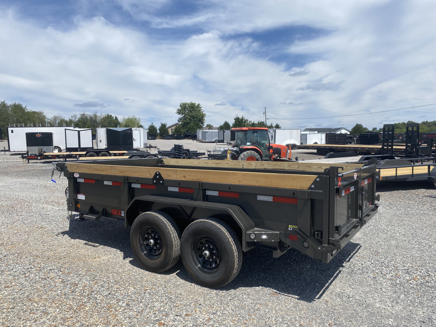 New 2026 MAXXD 83"x14' 14k Dump Trailer