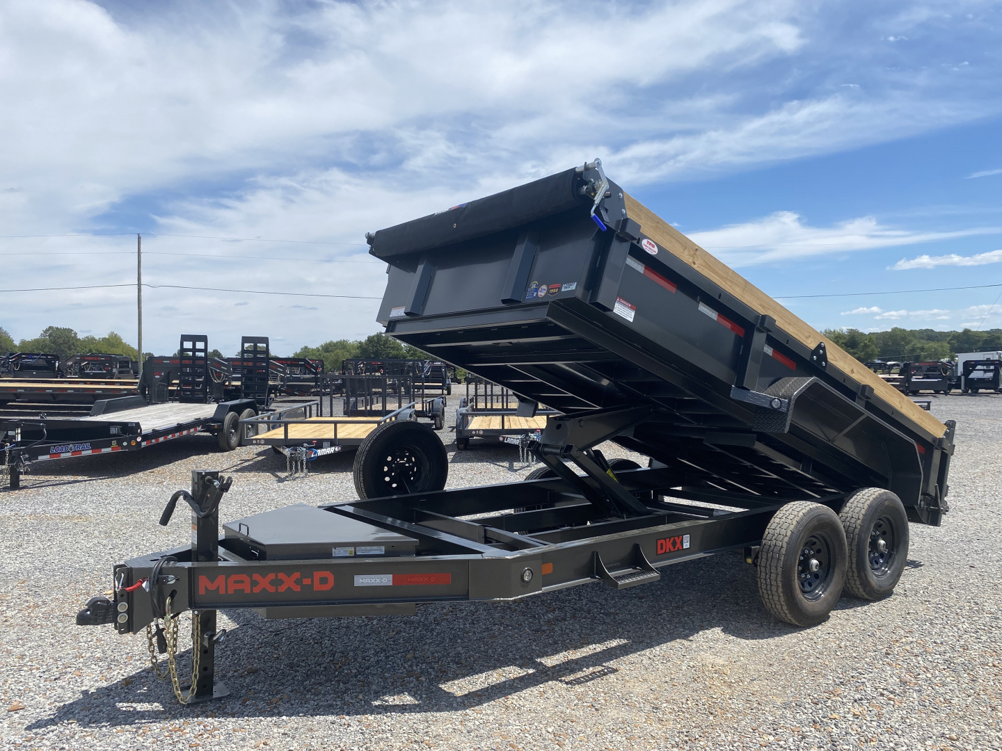 New 2026 MAXXD 83"x14' 14k Dump Trailer