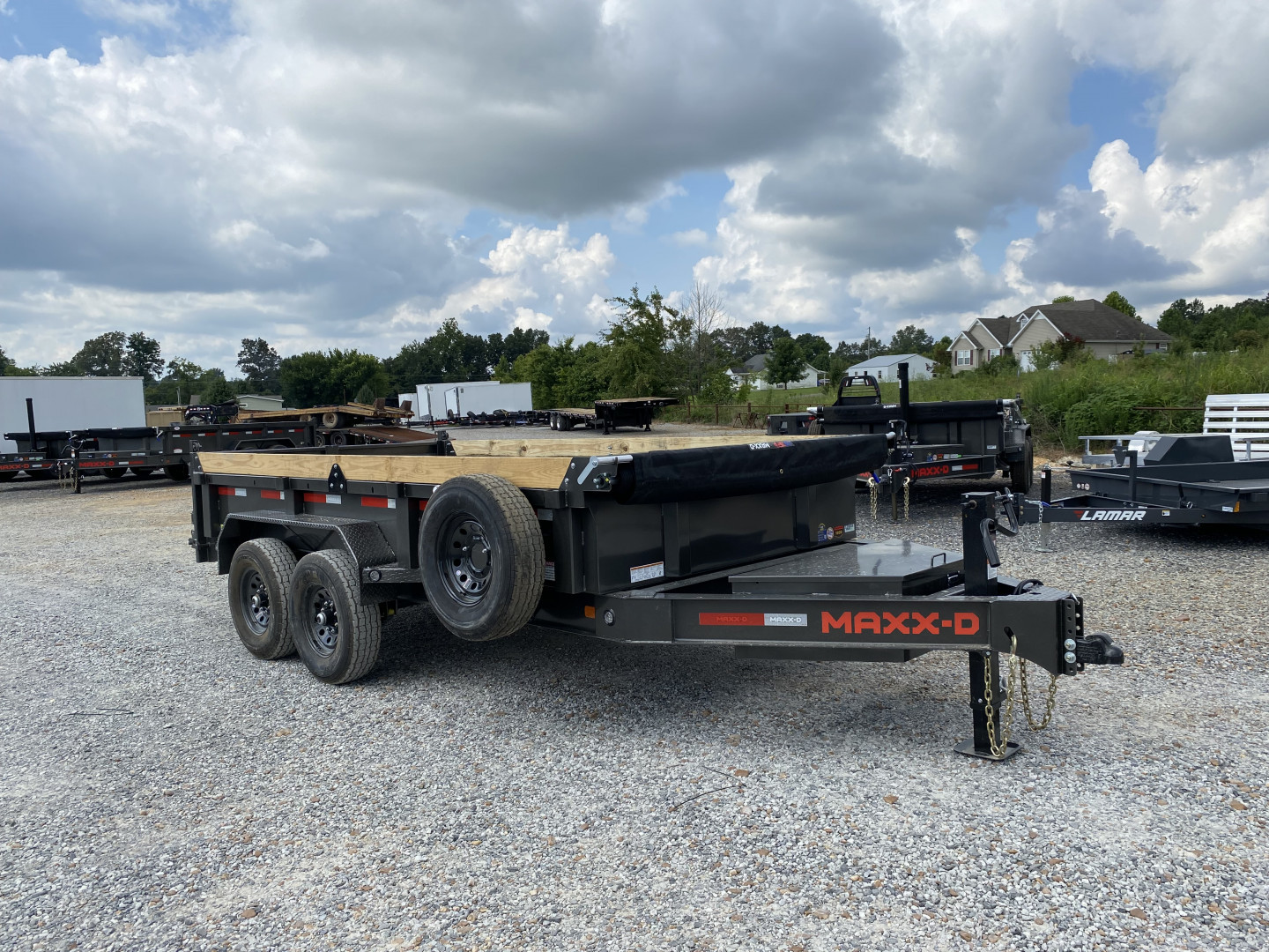 New 2026 MAXXD 83"x14' 14k Dump Trailer