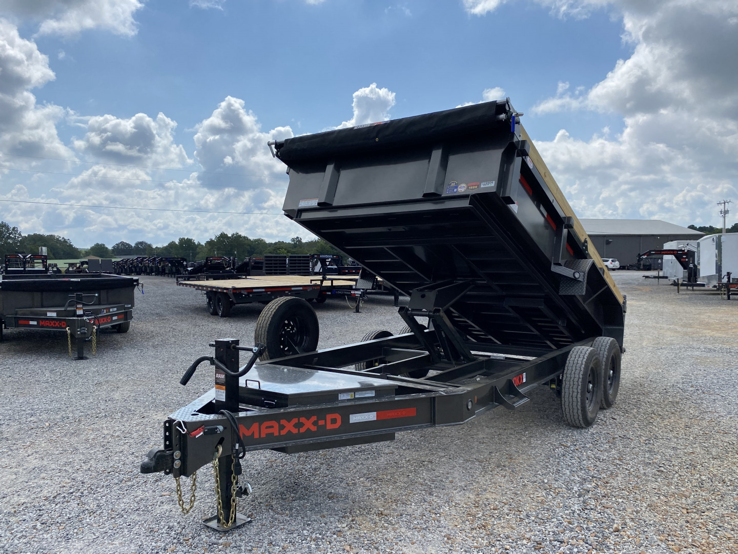 New 2026 MAXXD 83"x14' 14k Dump Trailer