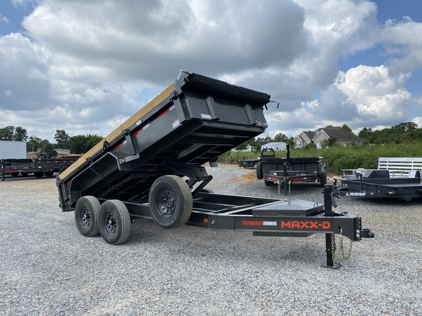 New 2026 MAXXD 83"x14' 14k Dump Trailer