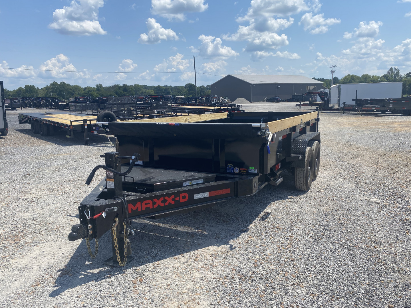 New 2026 MAXXD 83"x14' 14k Dump Trailer